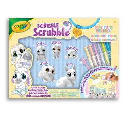 CRAYOLA - SCRIBBLE SCRUBBIE - POUPONIÈRE DE BÉBÉS ANIMAUX